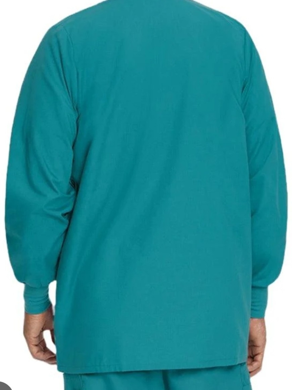 Nwt Landau Men's Teal Long-Sleeve Medical Scrub Top Size 6xl Plus Size
